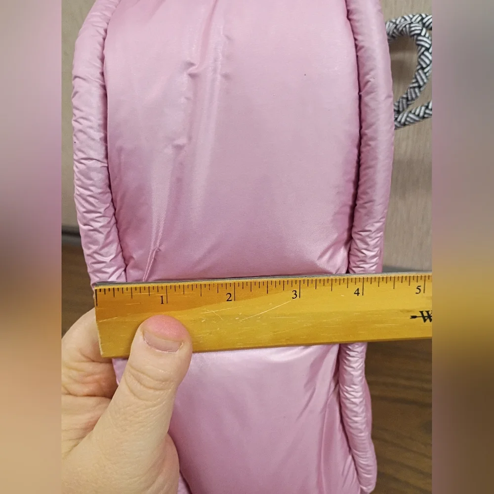 NWT Wildfox Puffer Pink Crossbody Purse Bag - Picture 4 of 10